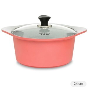 Nồi đúc ceramic vân đá đáy từ 24cm Green Cook GCS02-24IH