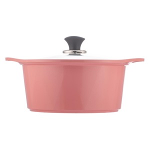 Nồi đúc ceramic vân đá đáy từ 20cm Green Cook GCS02-20IH