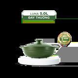 Nồi dưỡng sinh Luna 5.0 L (nồi cạn) + nắp