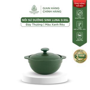 Nồi dưỡng sinh Luna + nắp Healthycook - 0.55L