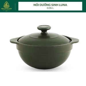 Nồi dưỡng sinh Luna + nắp – Healthycook – 0.35L