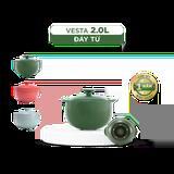 Nồi dưỡng sinh Vesta 2.0L + nắp (bếp từ)  Healthycook