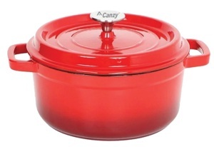 Nồi gang cho bếp từ Canzy CZ Roman 022