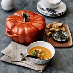 Nồi gang đúc Staub Pumpkin bí ngô 24cm