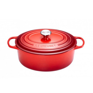 Nồi Gang ovan LeCreuset Bräter Oval Evo 25cm Kirsche