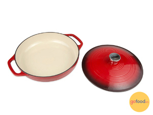 Nồi gang phủ gốm Lodge EC3CC43 - 3.71 lít