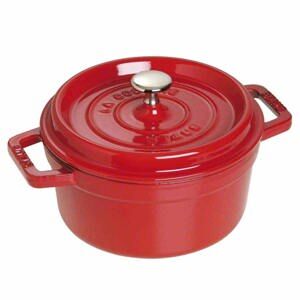 Nồi gang Staub - 24cm, Màu đỏ cherry