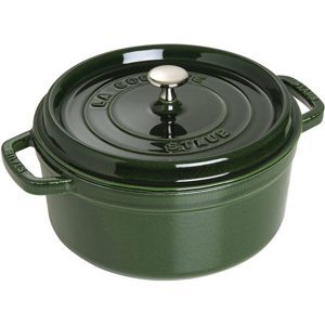 Nồi gang Staub Cocotte basil 22cm