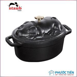Nồi gang Staub Oval 17cm
