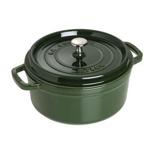 Nồi gang Staub Round Cocotte Basil 24cm