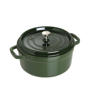 Nồi gang Staub Round Cocotte Basil 24cm