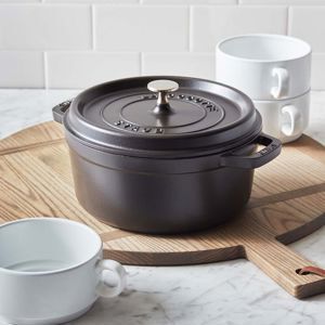 Nồi gang tròn Staub Cocotte G-GY 24cm