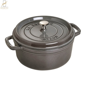 Nồi gang tròn  Staub Cocotte G-GY 20cm