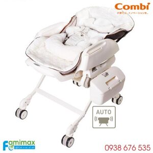 Nôi ghế đa năng rung tự động Combi Fealetto Auto Swing 81177