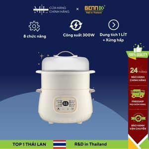 Nồi hầm chậm Bennix BN-10SLC, 1L