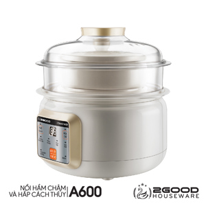 Nồi hầm chậm và cách thủy 2Good A600 - 1.5L