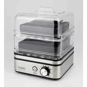 Nồi hấp điện mini Caso ED10 - 2 tầng