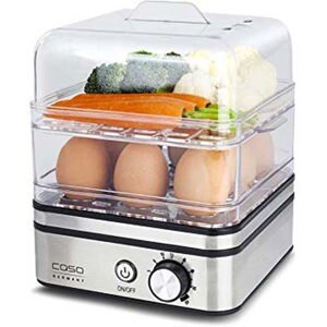 Nồi hấp điện mini Caso ED10 - 2 tầng