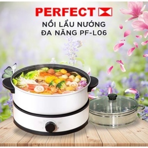 Nồi hấp lẩu nướng Perfect PF-L06