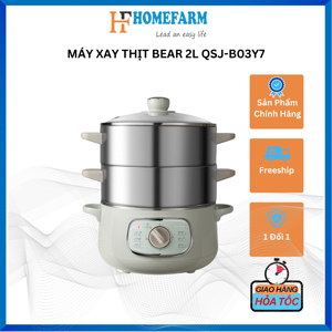 Nồi hấp và nấu lẩu điện đa năng Bear DZG-D80G5