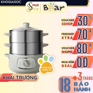Nồi hấp và nấu lẩu điện đa năng Bear DZG-D80G5