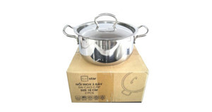 Nồi Inox 3 Đáy Fivestar FSN18005 - 18CM