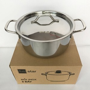 Nồi Inox 3 Đáy Fivestar FSN18005 - 18CM