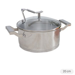 Nồi inox 3 đáy NI004 - 20cm