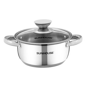 Nồi Inox 3 đáy Sunhouse SH22116 - 16cm