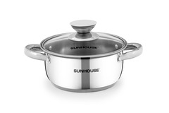 Nồi Inox 3 đáy Sunhouse SH22116 - 16cm