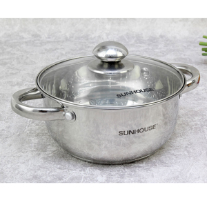 Nồi inox 3 đáy SUNHOUSE SH22120 - 20CM