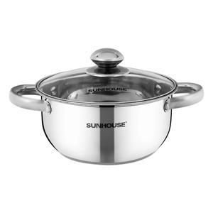 Nồi Inox 3 đáy Sunhouse SH22124 - 24cm