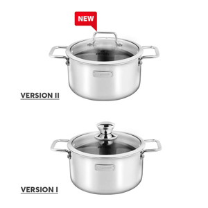 Nồi Inox 3 lớp đáy liền Elmich Trimax classic 2408OL size 24cm