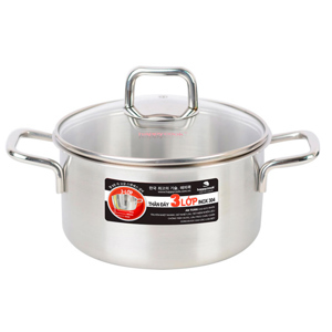 Nồi inox 3 lớp Happy Cook Alvar N24-ALVG - 24cm