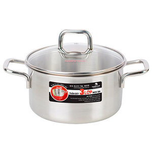 Nồi inox 3 lớp Happy Cook Alvar N24-ALVG - 24cm