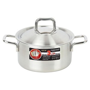 Nồi inox 3 lớp HappyCook Alvar N16-ALV - 16cm