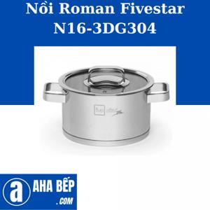 Nồi Inox 304 3 Đáy FIVESTAR N16-3DG304-16cm