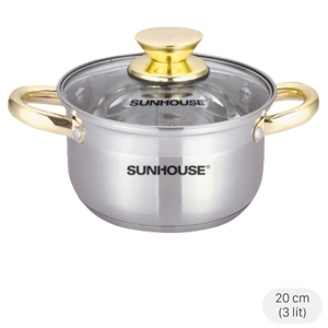 Nồi inox 5 đáy Sunhouse SHG24220 20 cm