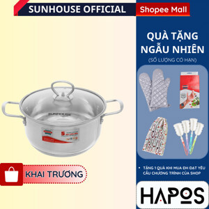 Nồi inox 5 đáy Sunhouse SHG788 24cm