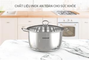 Nồi inox 5 đáy Sunhouse SHG788 20cm