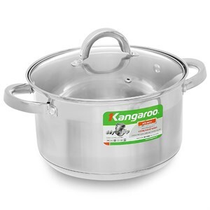 Nồi inox Kangaroo KG876XL - 26cm