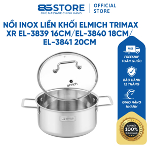 Nồi inox liền khối Elmich Trimax XR EL-3840