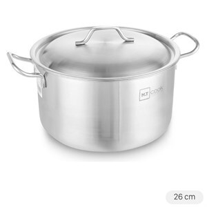 Nồi inox nắp inox 26cm HT Cook N26-1DHT