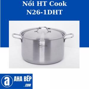 Nồi inox nắp inox 26cm HT Cook N26-1DHT