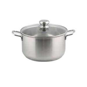 Nồi inox nắp kiếng Fivestar N16-3DG - 16 cm, 3 đáy