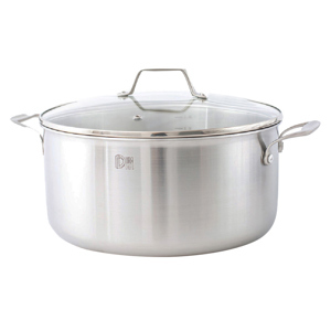 Nồi inox nguyên khối 3 lớp DuraChefs - 30cm, 9L