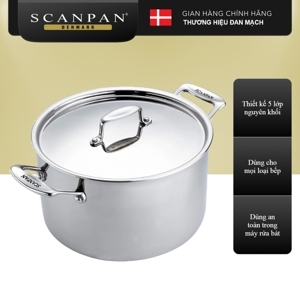 Nồi inox Scanpan Fusion5 5,2L 74252400