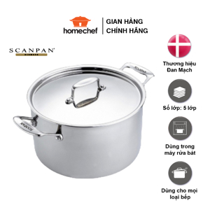 Nồi inox Scanpan Fusion5 74252000 3.7L