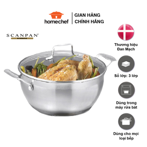 Nồi inox Scanpan Impact - 71553200 (32cm)