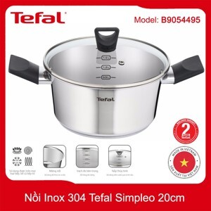 Nồi Inox Tefal Simpleo B9054495 20cm